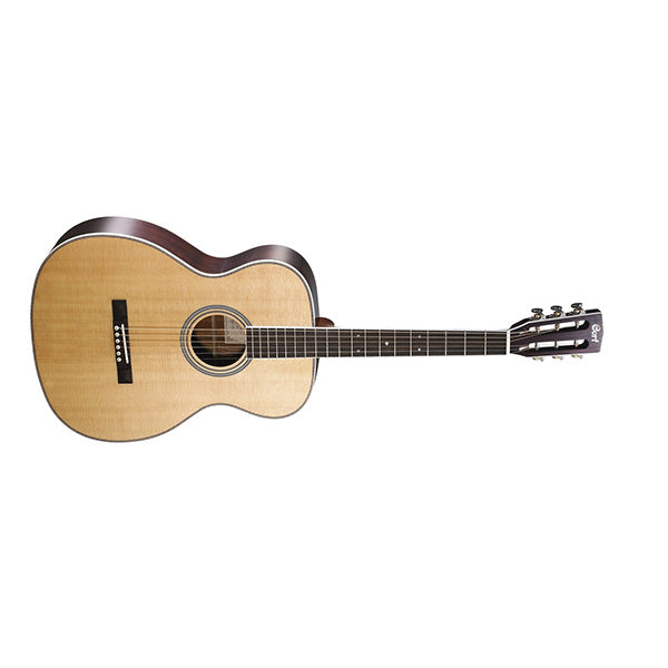 Cort L500-O OM body Solid Spruce Top Acoustic Guitar with Bag (L500O L500 O)
