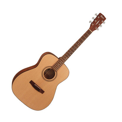 Cort AF505 Concert Spruce Top Acoustic Guitar with Bag Open Pore (AF 505)
