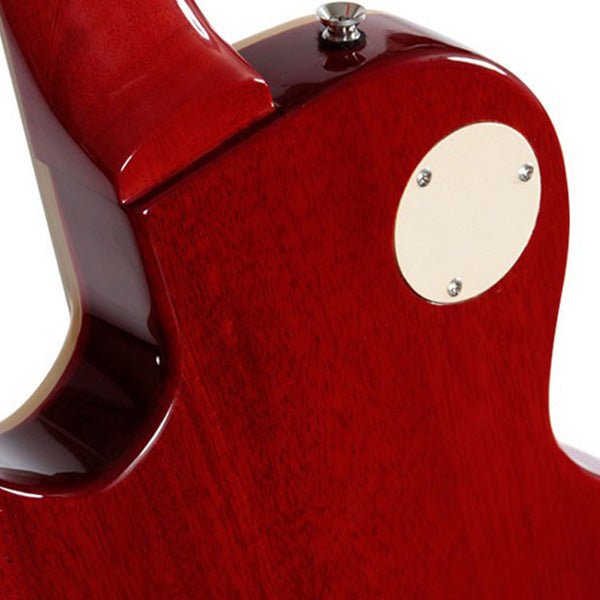 Cort CR Custom Cutaway Mahogany Duncan HH Pickup Cherry Red Sunburst Electric Guitar (CRCustom)