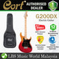 Cort G200DX Double Cutaway Bolt On Ash Powersound HSS Pickup Java Sunset Electric Guitar