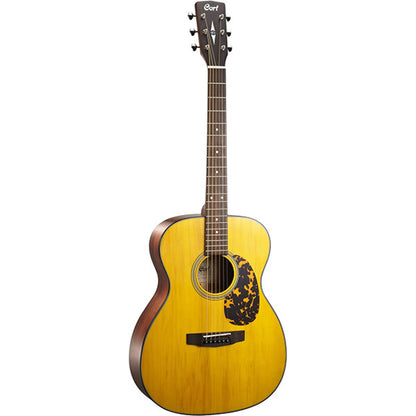 Cort L300V OM Solid Adirondack Spruce Top Acoustic Guitar with Bag (L300 V)