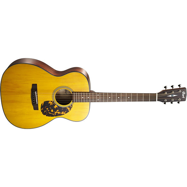 Cort L300V OM Solid Adirondack Spruce Top Acoustic Guitar with Bag (L300 V)