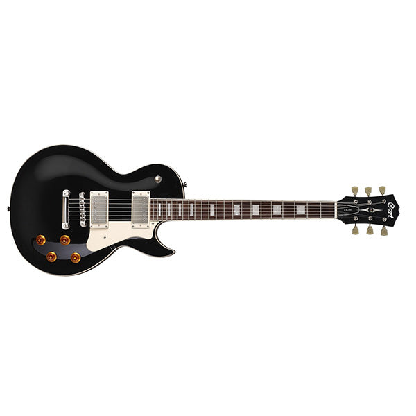 Cort CR200 Single Cutaway Mahogany Classic Rocker HH Pickup Black Electric Guitar (CR 200)