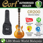 Cort CR200 Single Cutaway Mahogany HH Pickup Gold Top Electric Guitar (CR 200)