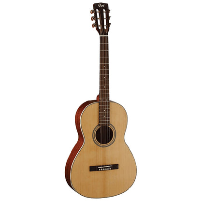 Cort L100P Parlor Solid Spruce Top Acoustic Guitar (L 100P)