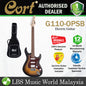 Cort G110 Double Cutaway Poplar Humbucker 2 Single Coil Pickup Electric Guitar - Open Pore Sunburst (G 110 OPSB)