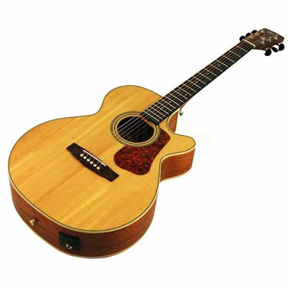 Cort L100F Super Folk Solid Spruce Top Acoustic Guitar with Pickup (L100 F)