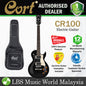 Cort CR100 Cutaway Mahogany Maple Top Powersound HH Pickup Electric Guitar (CR 100)