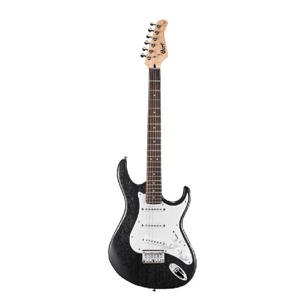 Cort G100 Double Cutaway Bolt On Meranti Electric Guitar with SSS Pickup Jatoba Fingerboard and Bag (G 100)