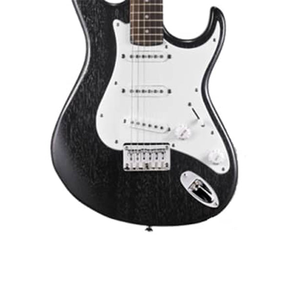 Cort G100 Double Cutaway Bolt On Meranti Electric Guitar with SSS Pickup Jatoba Fingerboard and Bag (G 100)
