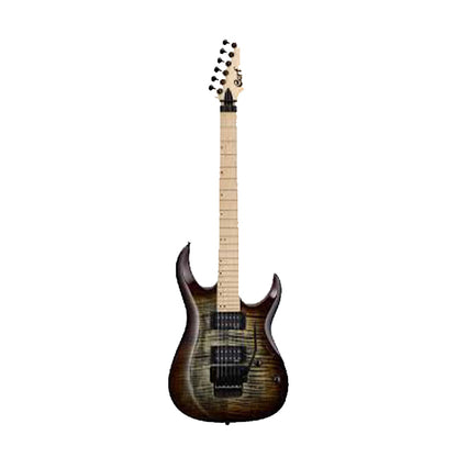 [Discontinued] Cort X300 Double Cutaway Bolt On Flamed Maple Top HH Pickup Electric Guitar (X 300)