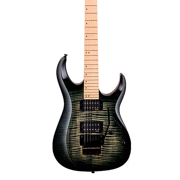 [Discontinued] Cort X300 Double Cutaway Bolt On Flamed Maple Top HH Pickup Electric Guitar (X 300)