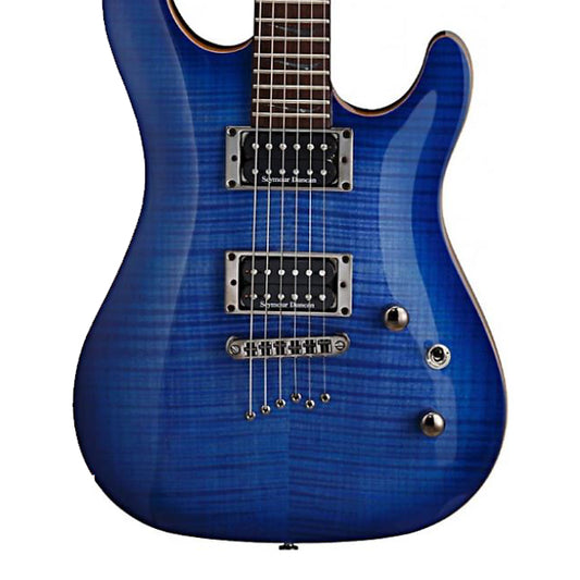 Cort KX-Custom Double Cutaway Mahogany Seymour Duncan HH Pickup Electric Guitar with Case (KXCustom KX Custom)