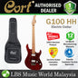Cort G100 HH Double Cutaway Meranti Bolt On Powersound HH Pickup Electric Guitar (G100HH)