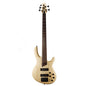 Cort B5 5 String Double Cutaway Bolt On Swamp Ash Open Pore Natural Electric Bass Guitar
