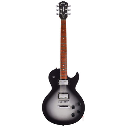 Cort CR150 Cutaway Mahogany Classic Rocker-II HH Pickup Silver Burst Satin Electric Guitar (CR 150)