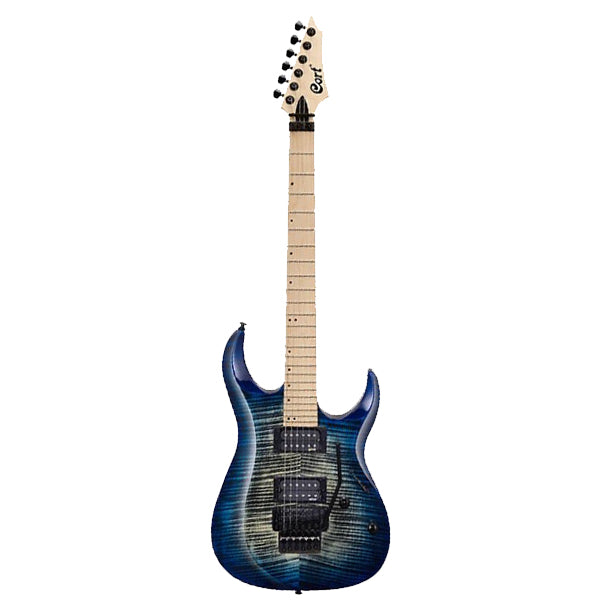 [Discontinued] Cort X300 Double Cutaway Bolt On Flamed Maple Top HH Pickup Electric Guitar (X 300)