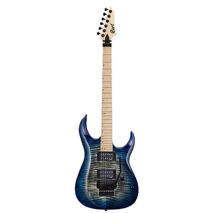[Discontinued] Cort X300 Double Cutaway Bolt On Flamed Maple Top HH Pickup Electric Guitar (X 300)