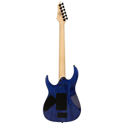 [Discontinued] Cort X300 Double Cutaway Bolt On Flamed Maple Top HH Pickup Electric Guitar (X 300)