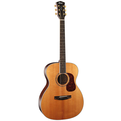 Cort Gold-O8 Orchestra Model Torrefied Solid Sitka Spruce Acoustic Guitar with Bag (GoldO8 Gold O8)
