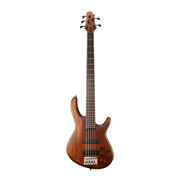 Cort B5 Plus MH 5 String Double Cutaway Bolt On Mahogany Electric Bass Guitar