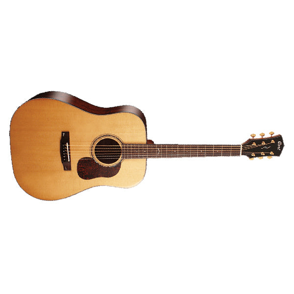 Cort Gold-D8 Dreadnought Torrefied Solid Sitka Spruce Natural Acoustic Guitar with Bag (GoldD8 Gold D8)