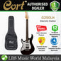 Cort G250LH Double Cutaway Bolt On Basswood SSH Pickup Burst Left Handed Electric Guitar (G250 LH)