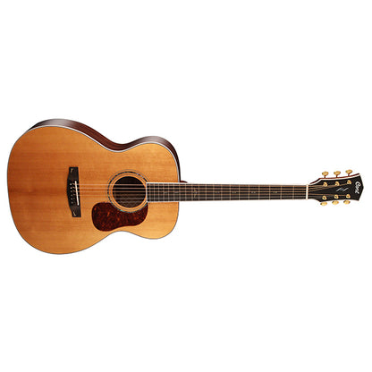 Cort Gold-O8 Orchestra Model Torrefied Solid Sitka Spruce Acoustic Guitar with Bag (GoldO8 Gold O8)