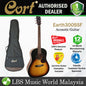 Cort Earth300SSF Dreadnought solid Adirondack spruce Top Acoustic Guitar with Pickup (Earth 300SSF)