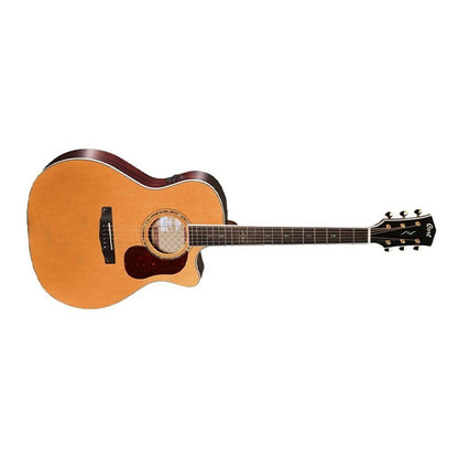 Cort Gold-A8 Auditorium Cutaway Torrefied Solid Sitka Spruce Natural Acoustic Guitar with Bag (GoldA8 Gold A8)
