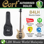 Cort B4LH  4 Strings Double Cutaway Bolt On Swamp Ash Mahogany Left Handed Electric Bass Guitar (B4 LH)