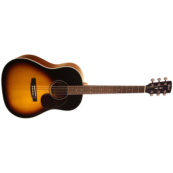 Cort Earth300SSF Dreadnought solid Adirondack spruce Top Acoustic Guitar with Pickup (Earth 300SSF)