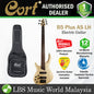 Cort B5 Plus AS LH 5 Strings Double Cutaway Bolt On Swamp Ash Left Handed Electric Bass Guitar