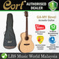 Cort GA-MY Bevel Grand Auditorium Solid Sitka Spruce Top Acoustic Guitar with Bag (GAMYBEVEL GA MY BEVEL)