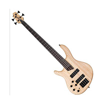 Cort B5 Plus AS LH 5 Strings Double Cutaway Bolt On Swamp Ash Left Handed Electric Bass Guitar