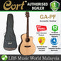 Cort:GA-PF Bevel Grand Auditorium Solid Sitka Spruce Top Acoustic Guitar with Bag (GAPFBevel GA PF Bevel)