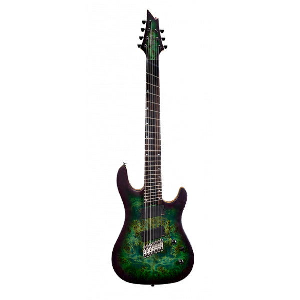 Cort KX500MS Double Cutaway Bolt On Swap Ash HH Pickup Stardust Green Electric Guitar