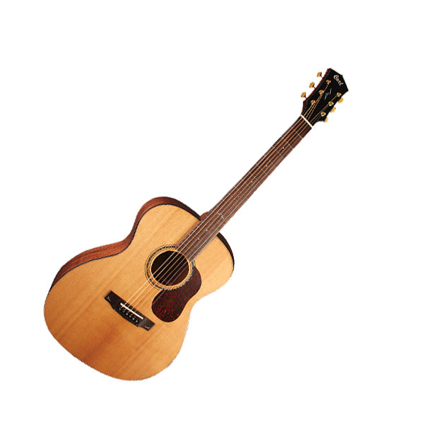 Cort Gold-O6 OM Torrefied Solid Sitka Spruce Natural Acoustic Guitar with Bag (GoldO6 Gold O6)