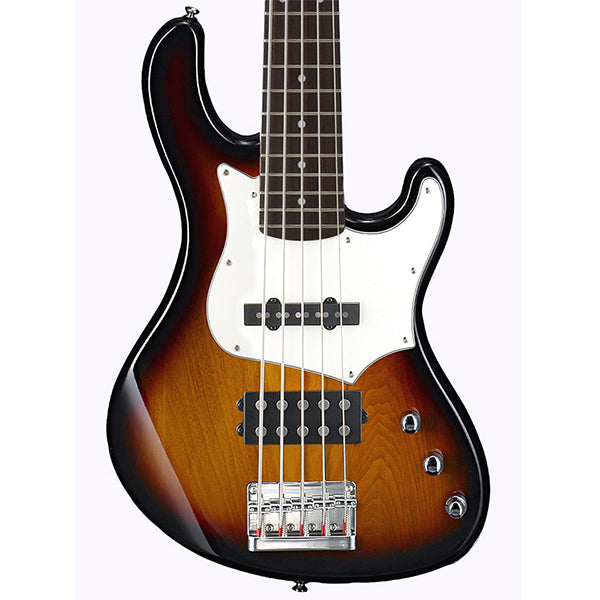 Cort GB35A 5 String Double Cutaway Bolt On Agathis Electric Bass Guitar (GB35 A)