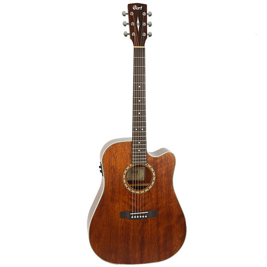 Cort MR600FMH Dreadnaught Solid Spruce Top Acoustic Guitar with Pickup (MR600 FMH)