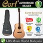 Cort Earth Bevel Cut Dreadnought Solid Sitka Spruce Top Acoustic Guitar with Bag (EarthBevelCut)