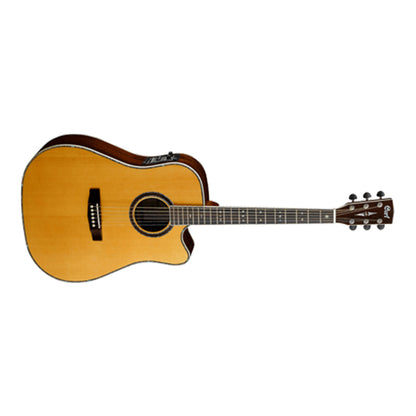 Cort MR740FX Dreadnaught Solid Sitka Spruce Top Acoustic Guitar with Bag (MR740 FX)