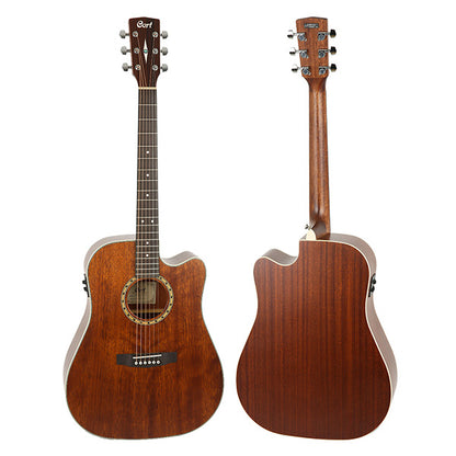 Cort MR600FMH Dreadnaught Solid Spruce Top Acoustic Guitar with Pickup (MR600 FMH)