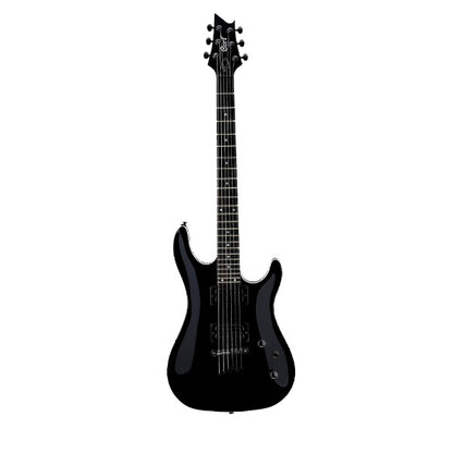 Cort KX5 Double Cutaway Bolt On Basswood HH Pickup Black Metallic Electric Guitar (KX 5)