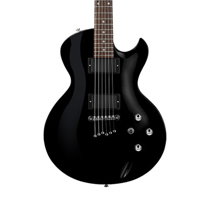 Cort Z42 Cutaway Mahogany Dynamite Active HH Pickup Black Electric Guitar (Z 42)