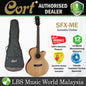 Cort SFX-ME Slim Body Depth Spruce Top Acoustic Guitar with Pickup Open Pore (SFXME SFX ME)