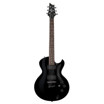 Cort Z44 Cutaway Set In Mahogany Solid Die Cast HH Pickup Black Electric Guitar (Z 44)