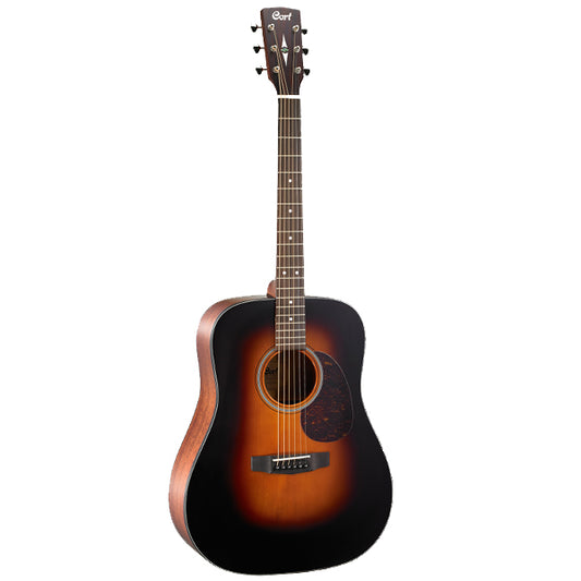 Cort Earth300VF Dreadnought Solid Adirondack Spruce Top Acoustic Guitar with Pickup (Earth 300VF)