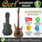 [Discontinued] Cort X-URABAYA Double Cutaway Bolt On Basswood HH Pickup Electric Guitar with Case (XURABAYA X URABAYA)