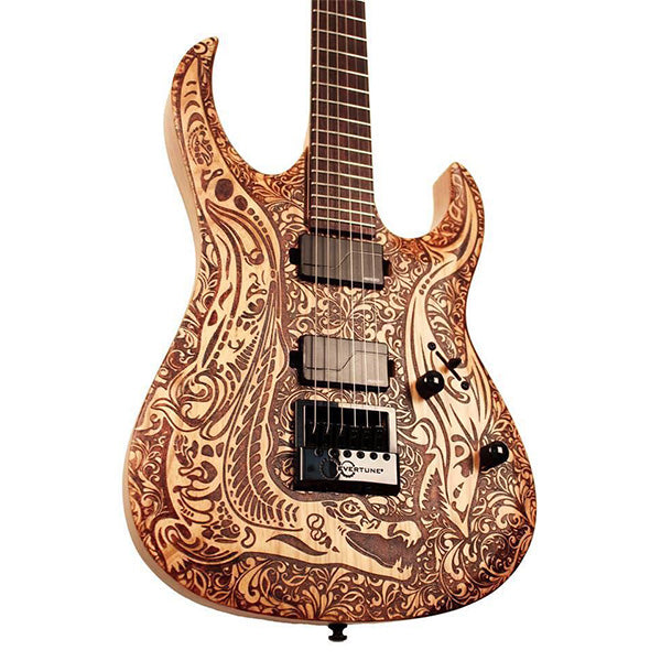 [Discontinued] Cort X-URABAYA Double Cutaway Bolt On Basswood HH Pickup Electric Guitar with Case (XURABAYA X URABAYA)